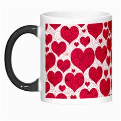 Hearts Valentine Pattern Seamless Morph Mug from ArtsNow.com Left