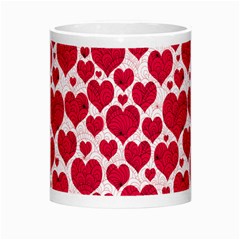 Hearts Valentine Pattern Seamless Morph Mug from ArtsNow.com Center