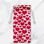 Hearts Valentine Pattern Seamless Jewelry Bag