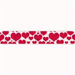 Hearts Valentine Pattern Seamless Small Bar Mat