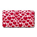 Hearts Valentine Pattern Seamless Medium Bar Mat