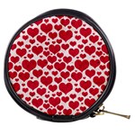 Hearts Valentine Pattern Seamless Mini Makeup Bag