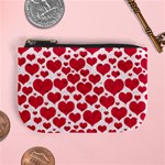 Hearts Valentine Pattern Seamless Mini Coin Purse