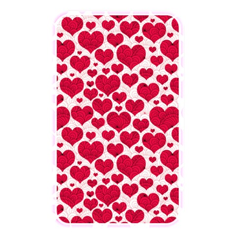 Hearts Valentine Pattern Seamless Memory Card Reader (Rectangular) from ArtsNow.com Front