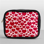 Hearts Valentine Pattern Seamless Mini Toiletries Bag (One Side)