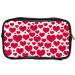 Hearts Valentine Pattern Seamless Toiletries Bag (Two Sides)