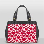 Hearts Valentine Pattern Seamless Oversize Office Handbag