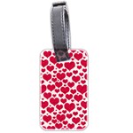 Hearts Valentine Pattern Seamless Luggage Tag (two sides)