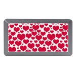 Hearts Valentine Pattern Seamless Memory Card Reader (Mini)