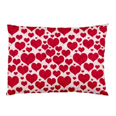 Hearts Valentine Pattern Seamless Pillow Case (Two Sides) from ArtsNow.com Front