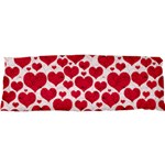 Hearts Valentine Pattern Seamless 25 x71  Body Pillow Case Dakimakura (Two Sides)