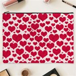 Hearts Valentine Pattern Seamless Cosmetic Bag (XXXL)