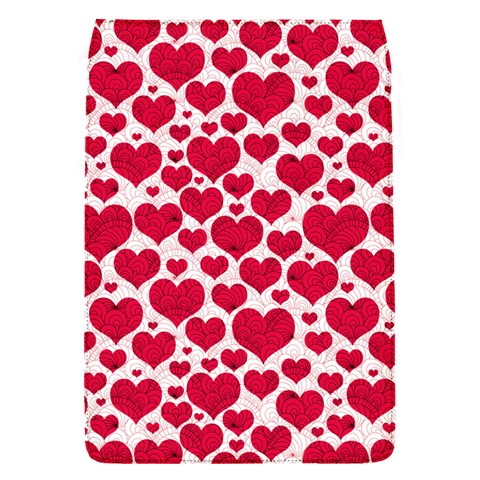 Hearts Valentine Pattern Seamless Removable Flap Cover (S) from ArtsNow.com Front