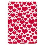 Hearts Valentine Pattern Seamless Removable Flap Cover (S)