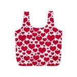 Hearts Valentine Pattern Seamless Full Print Recycle Bag (S)