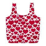 Hearts Valentine Pattern Seamless Full Print Recycle Bag (L)