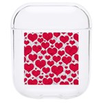 Hearts Valentine Pattern Seamless Hard PC AirPods 1/2 Case