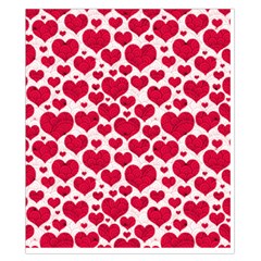 Hearts Valentine Pattern Seamless Duvet Cover Double Side (California King Size) from ArtsNow.com Front