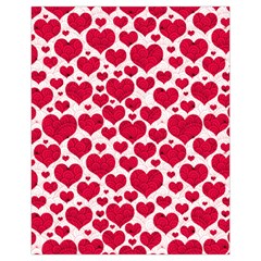 Hearts Valentine Pattern Seamless Drawstring Pouch (XL) from ArtsNow.com Back