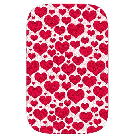 Hearts Valentine Pattern Seamless Waist Pouch (Small) from ArtsNow.com Front