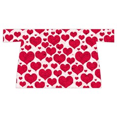 Hearts Valentine Pattern Seamless Wristlet Pouch Bag (Small) from ArtsNow.com Front