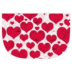 Hearts Valentine Pattern Seamless Make Up Case (Small) from ArtsNow.com Side Right