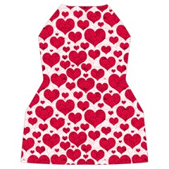 Hearts Valentine Pattern Seamless Women s Long Sleeve Raglan T Back