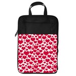 Hearts Valentine Pattern Seamless Foldable Shoe Storage Bag