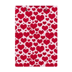 Hearts Valentine Pattern Seamless A5 Acrylic Clipboard from ArtsNow.com Back