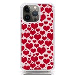 Hearts Valentine Pattern Seamless iPhone 13 Pro TPU UV Print Case