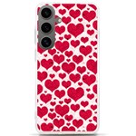 Hearts Valentine Pattern Seamless Samsung Galaxy S24 Ultra 6.9 Inch TPU UV Case