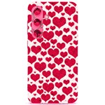 Hearts Valentine Pattern Seamless Samsung Galaxy S24 6.2 Inch Black TPU UV Case