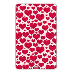 Hearts Valentine Pattern Seamless Name Card Style USB Flash Drive from ArtsNow.com Back