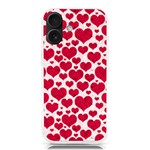 Hearts Valentine Pattern Seamless iPhone 16 TPU UV Print Case