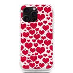 Hearts Valentine Pattern Seamless iPhone 16 Pro Max TPU UV Print Case