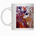 Pour Flames White Mug