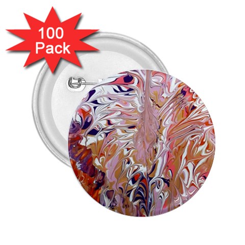 Pour Flames 2.25  Buttons (100 pack)  from ArtsNow.com Front