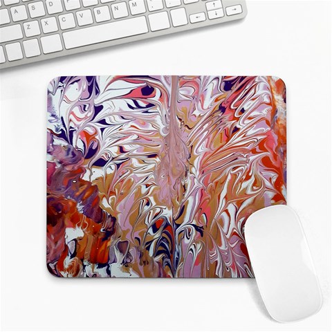 Pour Flames Large Mousepad from ArtsNow.com Front