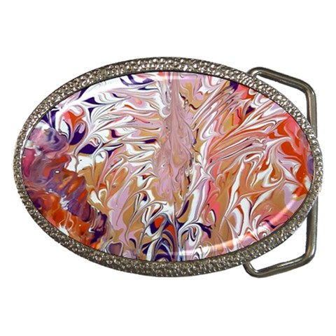 Pour Flames Belt Buckles from ArtsNow.com Front