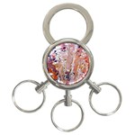 Pour Flames 3-Ring Key Chain