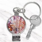 Pour Flames Nail Clippers Key Chain