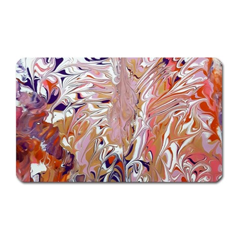 Pour Flames Magnet (Rectangular) from ArtsNow.com Front