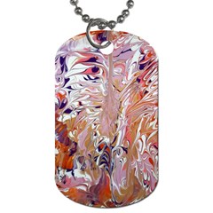 Pour Flames Dog Tag (Two Sides) from ArtsNow.com Front