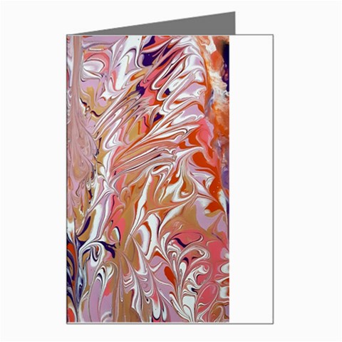 Pour Flames Greeting Card from ArtsNow.com Left