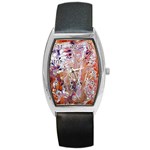 Pour Flames Barrel Style Metal Watch