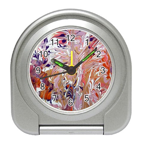 Pour Flames Travel Alarm Clock from ArtsNow.com Front