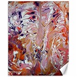 Pour Flames Canvas 11  x 14 