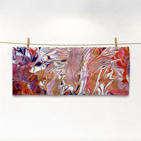 Pour Flames Hand Towel from ArtsNow.com Front