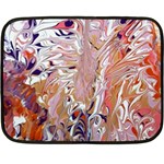 Pour Flames Two Sides Fleece Blanket (Mini)