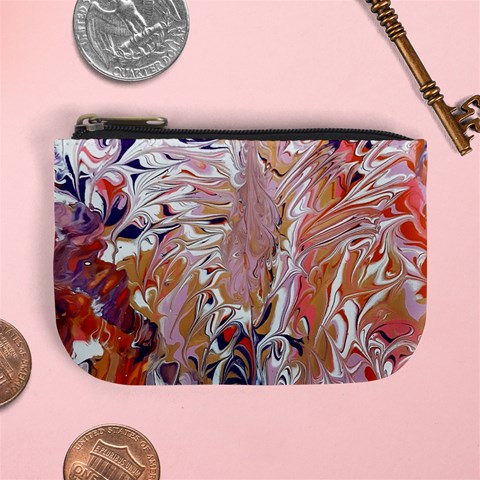 Pour Flames Mini Coin Purse from ArtsNow.com Front